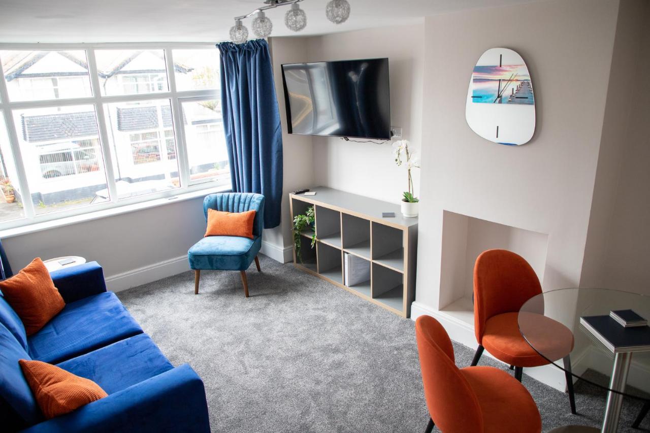 Wave Stays - First Floor Apartment Cleveleys Bagian luar foto